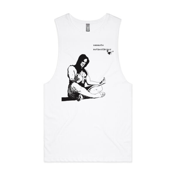 Namaste Motherf#cker - Mens Barnard Tank Thumbnail